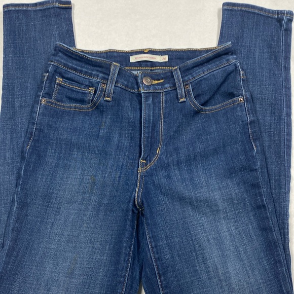 Women’s Levi’s brand denim Skinny Stretch Hi-waisted rise Jegging mom jeans 721 - Picture 1 of 6